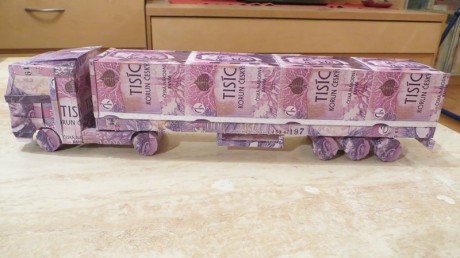 origami auto z peněz (19)